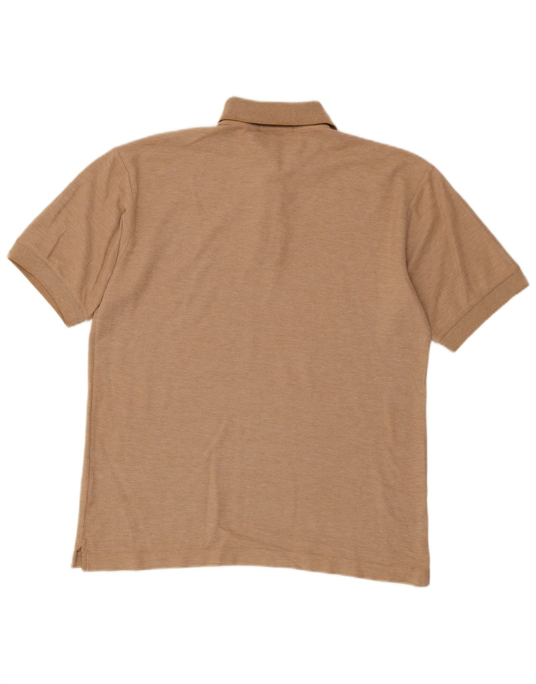 FILA Polo para hombre IT 48 Algodón moteado marrón medio