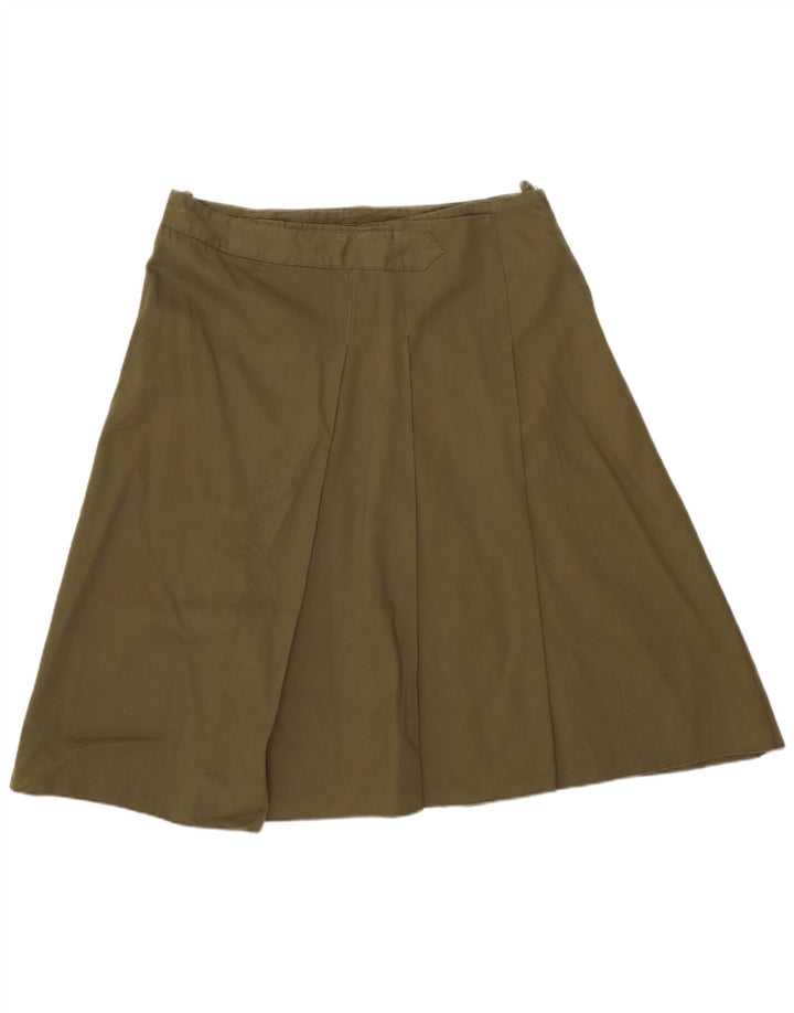 Benetton Falda Acampanada IT 44 Medium W32 Caqui