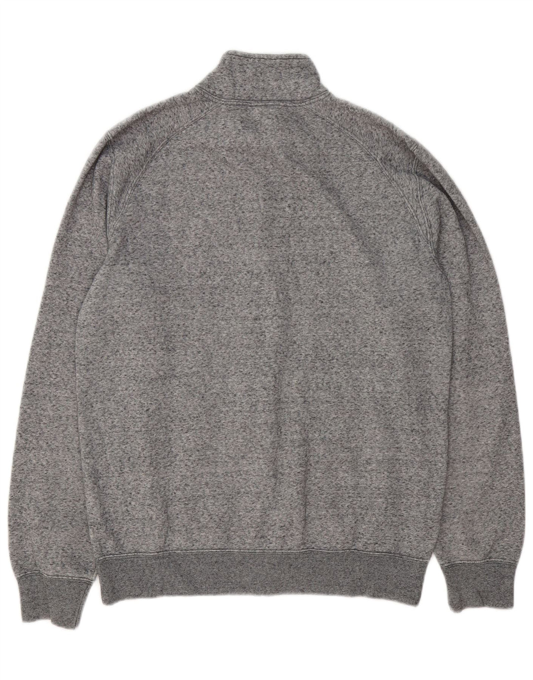 Champion Chaqueta de chándal para hombre de algodón moteado gris medio