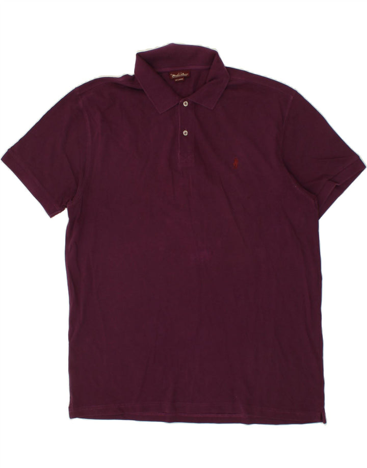 MARLBORO CLASSICS Polo para hombre 2XL Algodón morado