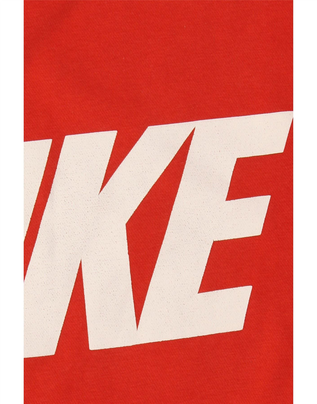 NIKE Hombre Sudadera con gráfico Jumper Medium Red Colourblock Cotton