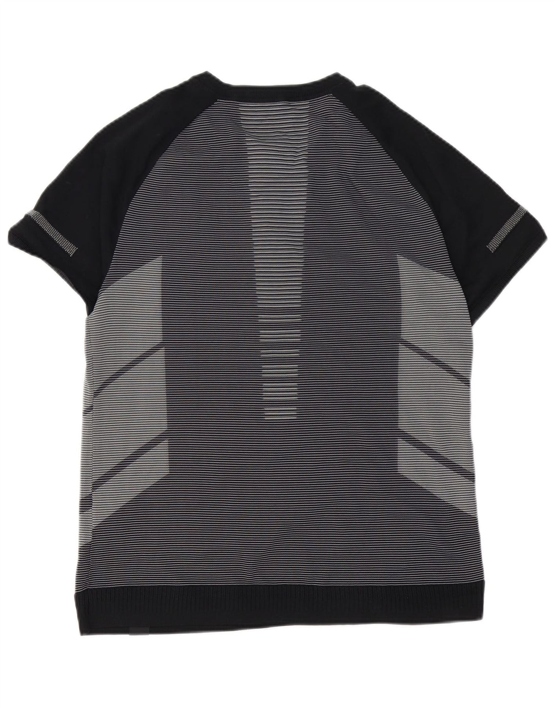 UNDER ARMOUR Camiseta para hombre Top XL Poliéster a rayas negras