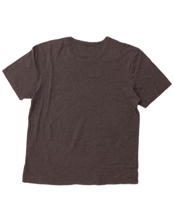 HUGO BOSS Camiseta para mujer Top UK 46 Grande Gris Algodón