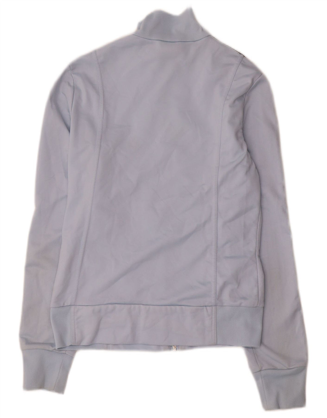 Adidas Mujer Chándal Top Chaqueta UK 12 Medio Azul Poliéster