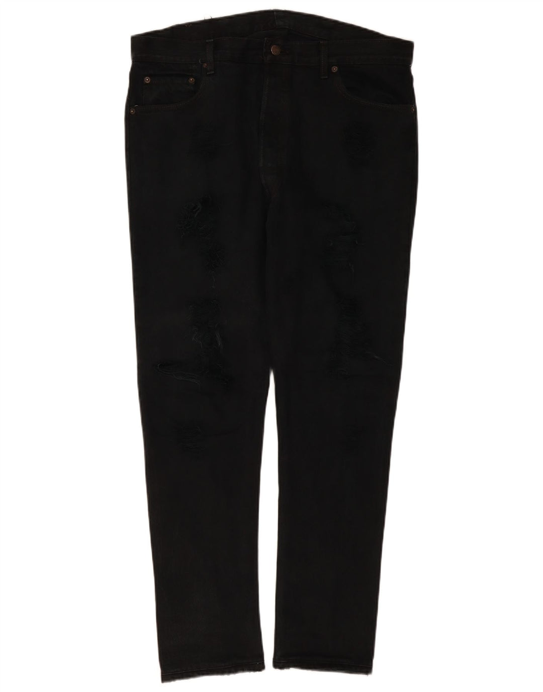 Levi's Vaqueros Slim Desgastados Mujer W38 L30 Negro