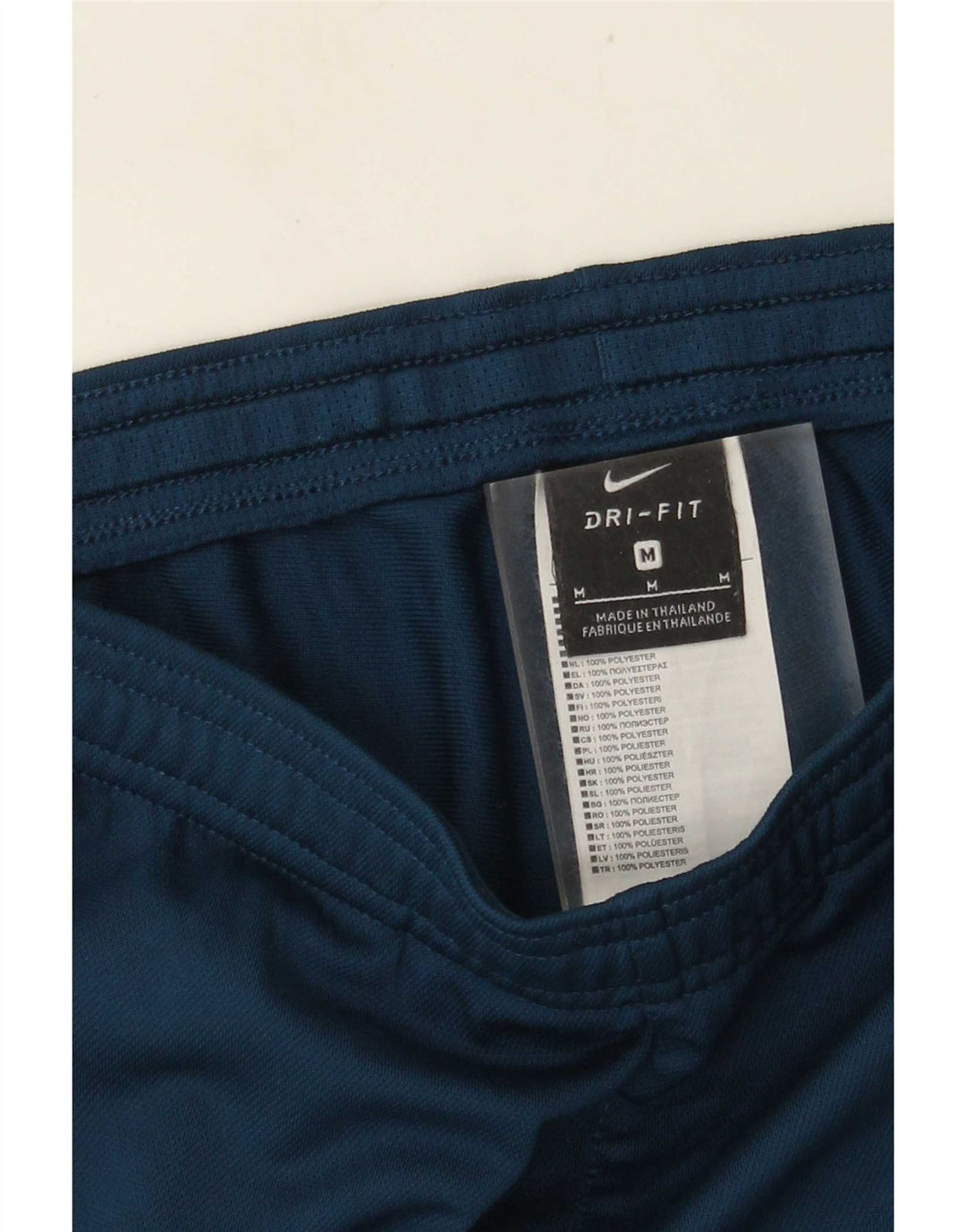 NIKE Hombre Dri Fit Pantalones De Chándal Poliéster Color Block Azul Medio