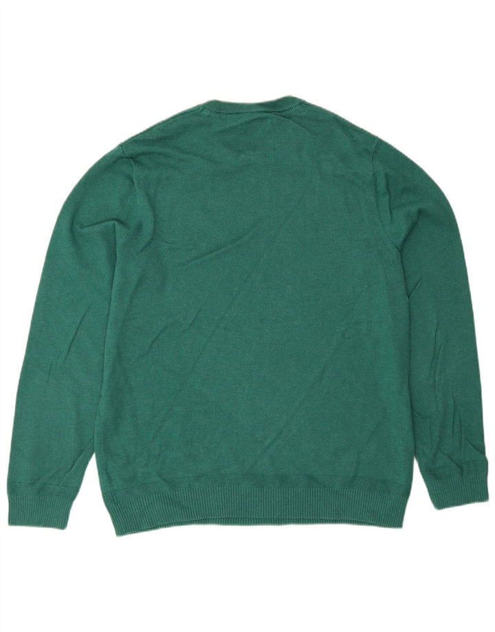 Jersey De Cuello Redondo Para Hombre Fat Face Algodón Verde Medio