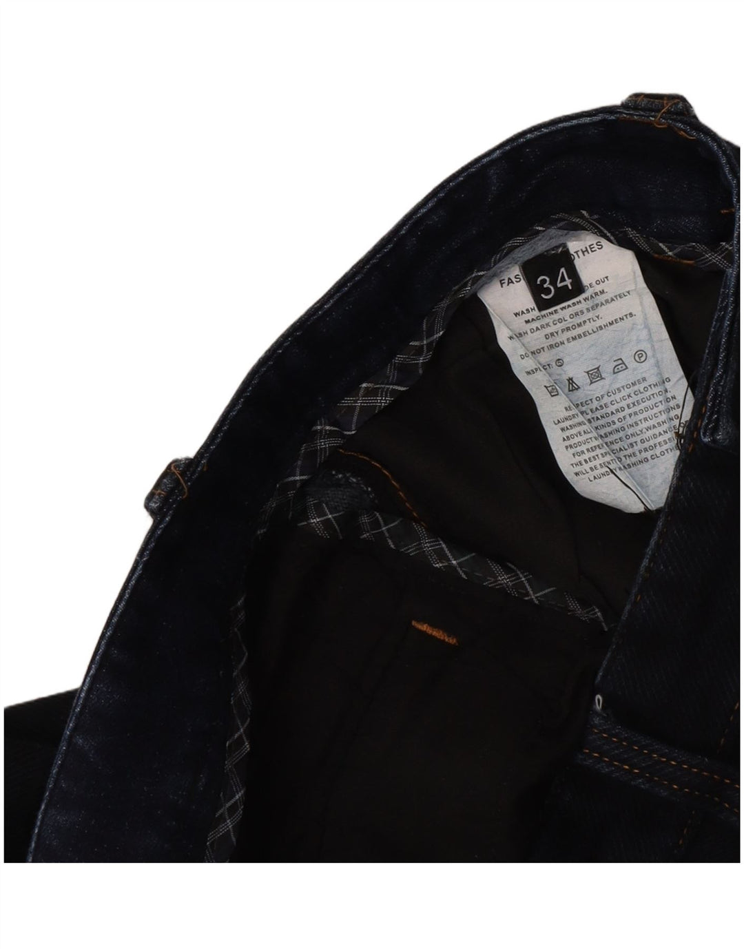 Tommy Hilfiger Vaqueros Capri para Hombre W34 L22 Azul Marino