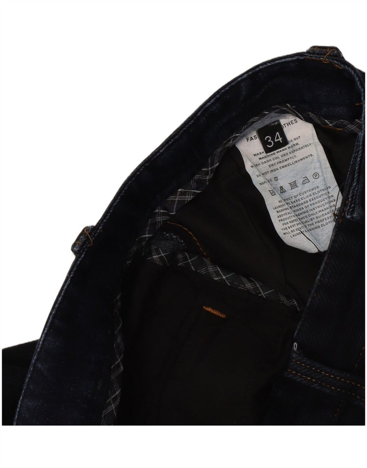 Tommy Hilfiger Vaqueros Capri para Hombre W34 L22 Azul Marino