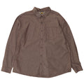 Eddie Bauer Camisa de ajuste clásico para hombre 2XL Algodón gris