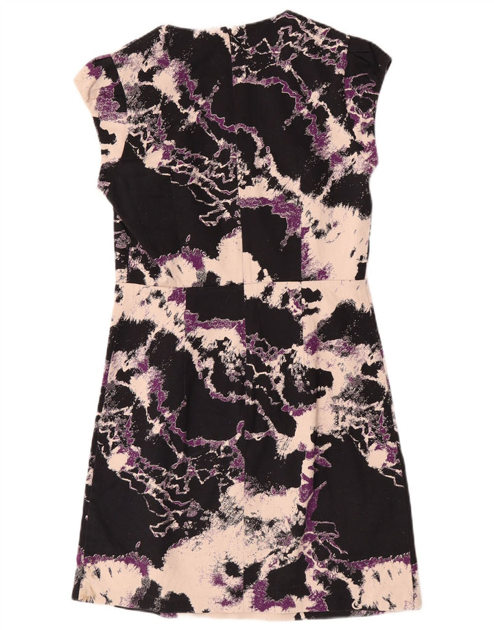 French Connection Vestido acampanado para mujer UK 40 Small Azul marino
