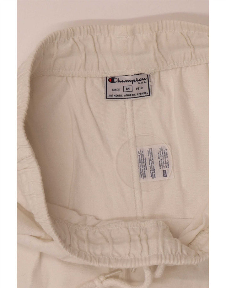 Champion Pantalones de chándal para mujer UK 12 Medium White Cotton