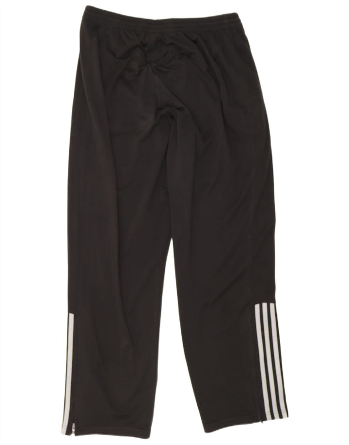 Adidas Pantalones de chándal para hombre UK 40/42 Medium Negro Poliéster