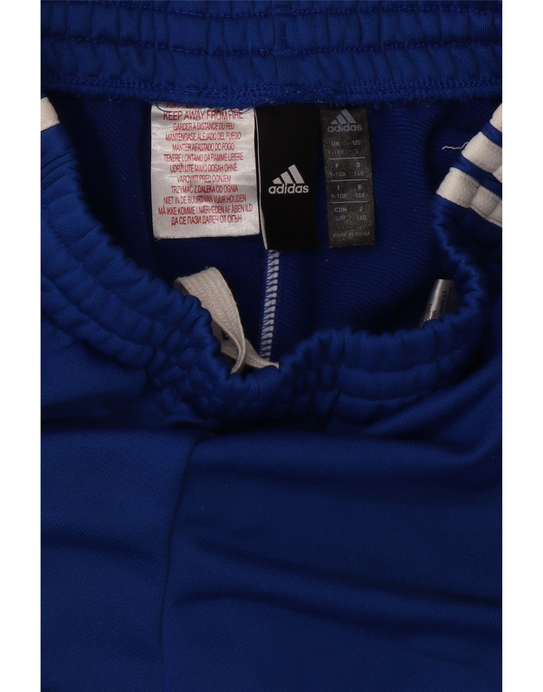 Pantalón corto deportivo ADIDAS Niño 9-10 años Azul Poliéster