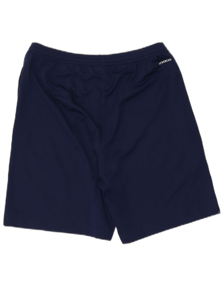 Adidas Hombre Aeroready Sport Shorts Medio Azul Marino Poliéster