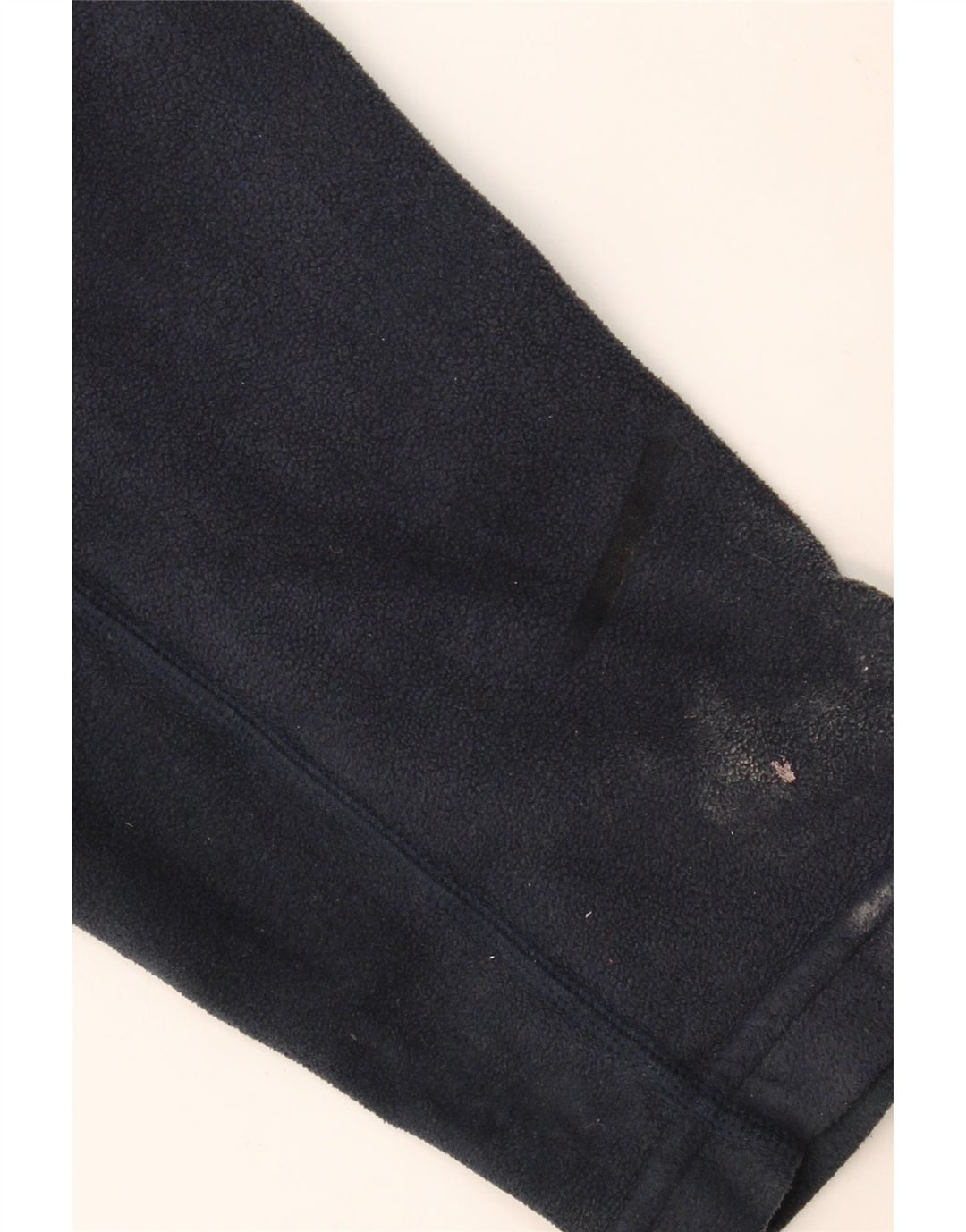 BERGHAUS Jersey de forro polar con cuello y cremallera para hombre, tamaño grande, poliéster azul marino