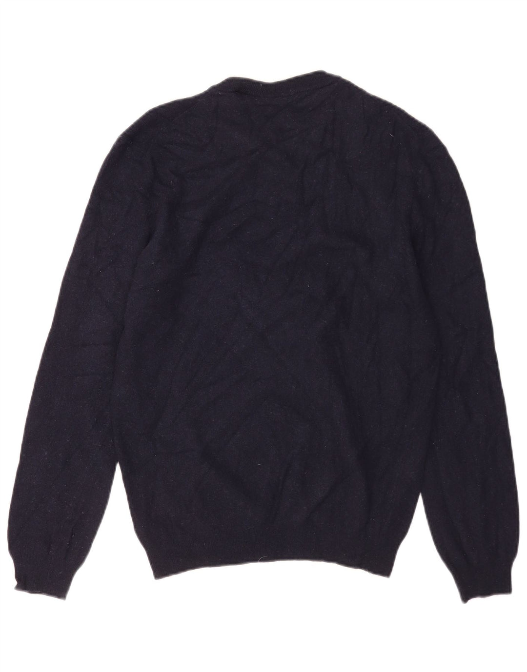 Timberland - Jersey de cuello redondo para hombre, talla grande, lana azul marino