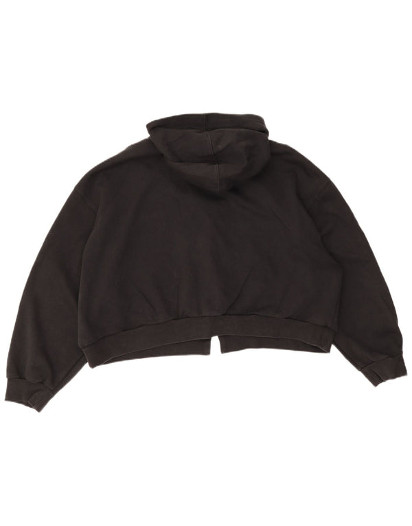 Adidas - Chaqueta de chándal extragrande con capucha para mujer, talla 40, color negro