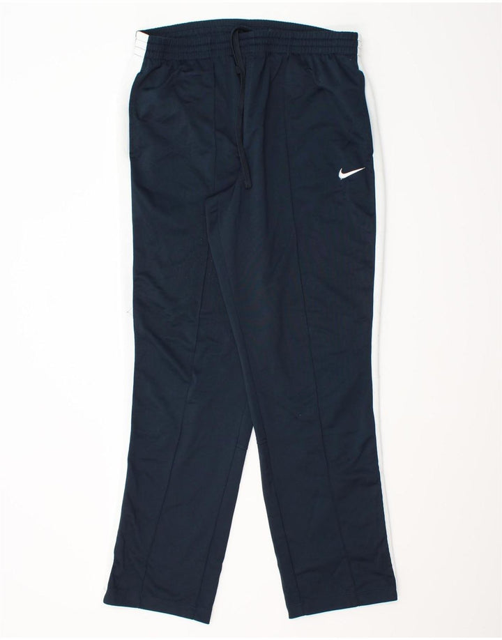 Nike - Pantalón de chándal para hombre, talla grande, azul marino, poliéster
