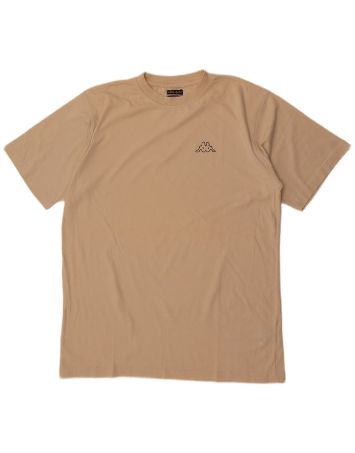 Camiseta Kappa Hombre Top Large Beige Algodón