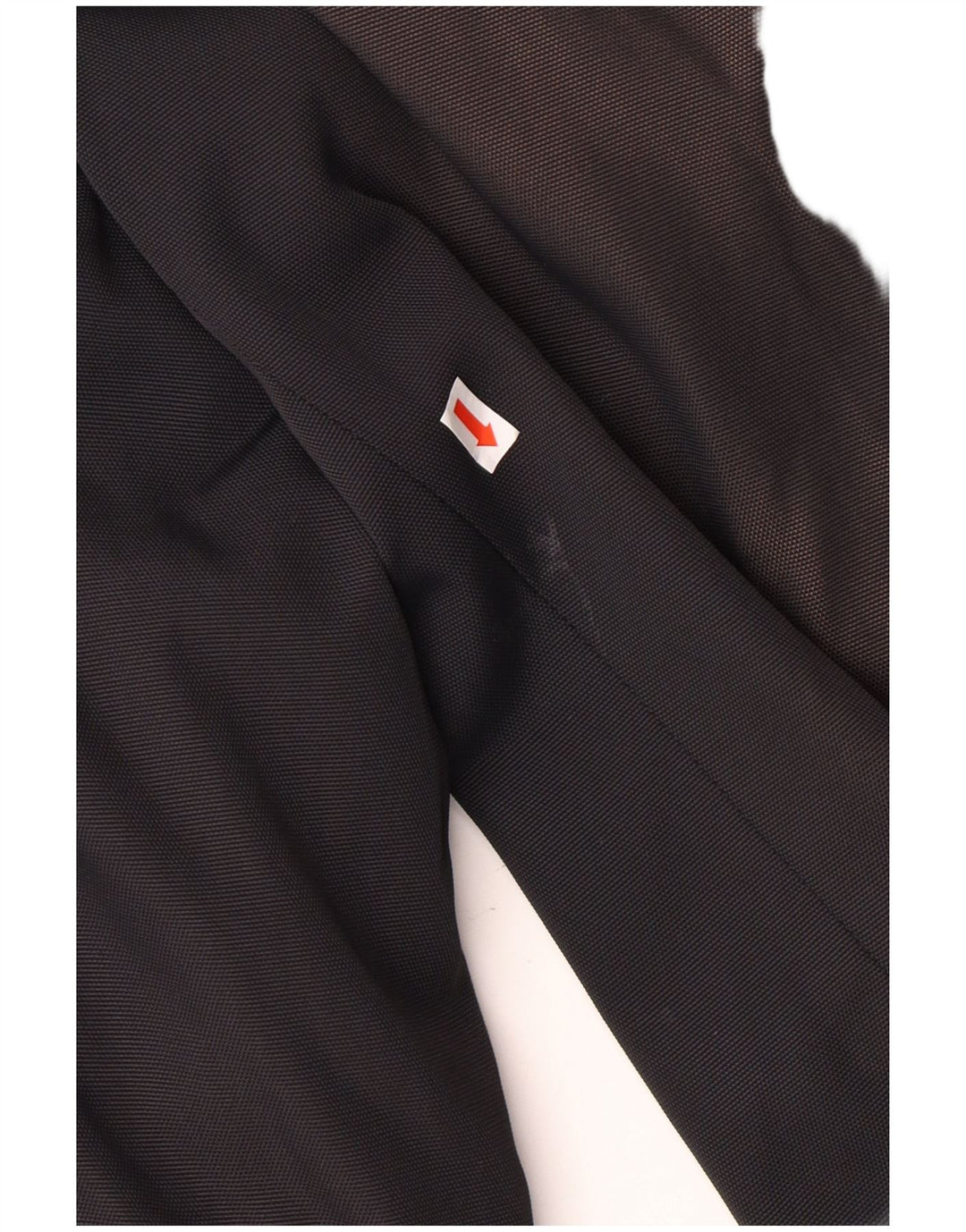 BURBERRY Abrigo para hombre UK 40 Grande Negro Poliamida Clásico