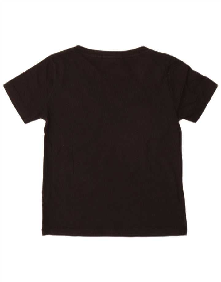 CALVIN KLEIN JEANS Camiseta para mujer Top UK 2 XS Negro Algodón