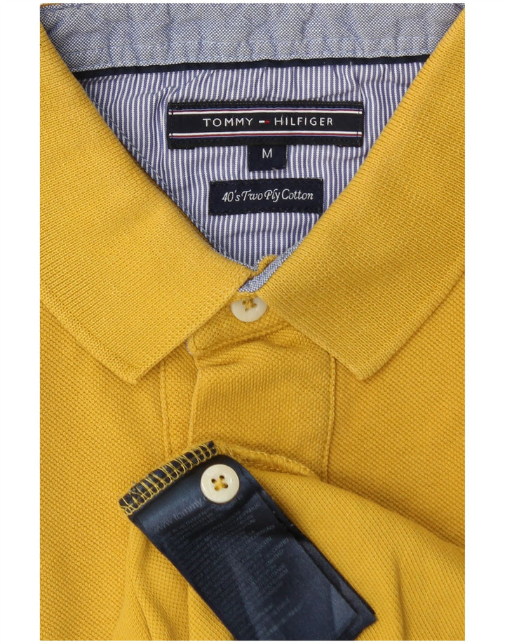 Polo Tommy Hilfiger Hombre Algodón Amarillo Medio