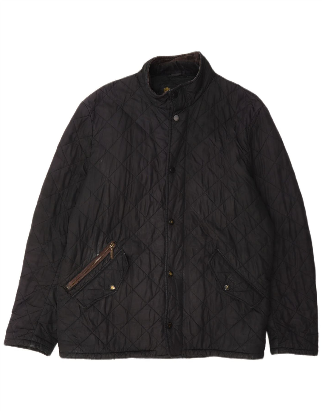 Barbour Chaqueta acolchada para hombre Reino Unido 40 Grande Negro