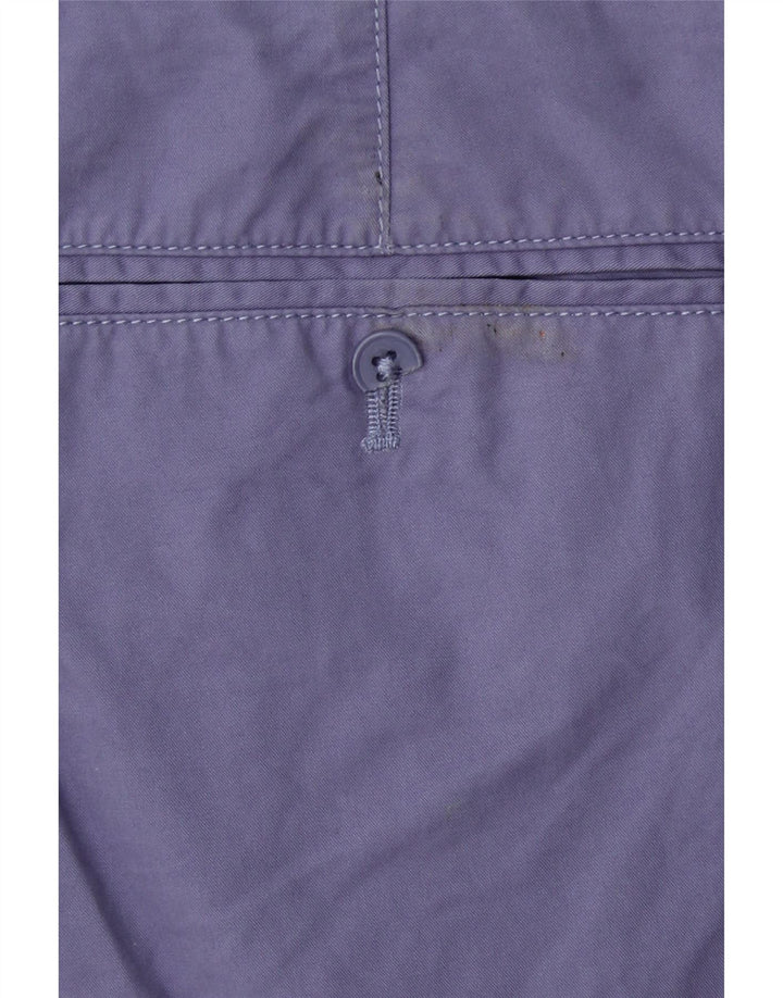 FAT FACE Pantalones cortos chinos para hombre W32 Algodón morado medio