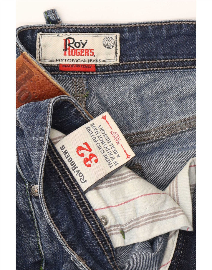 Roy Rogers Vaqueros ajustados para mujer W32 L28 Algodón azul