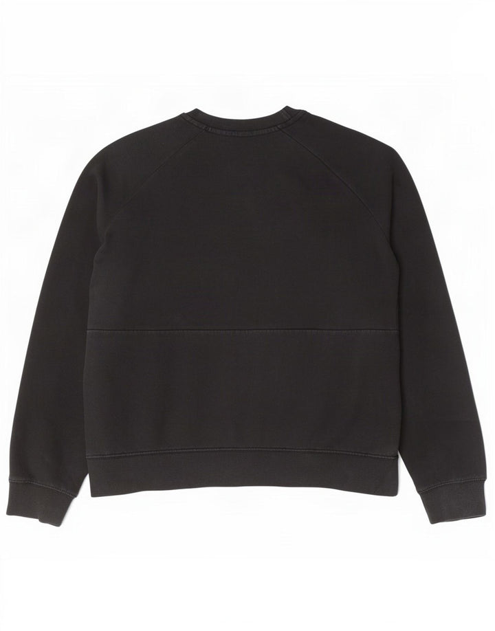 Nike Hombre Sudadera con gráfico tipo jersey de algodón color block en color negro mediano