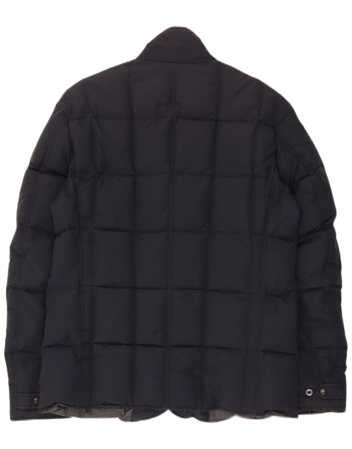 Woolrich Chaqueta acolchada para hombre UK 38 Mediana Azul marino Algodón