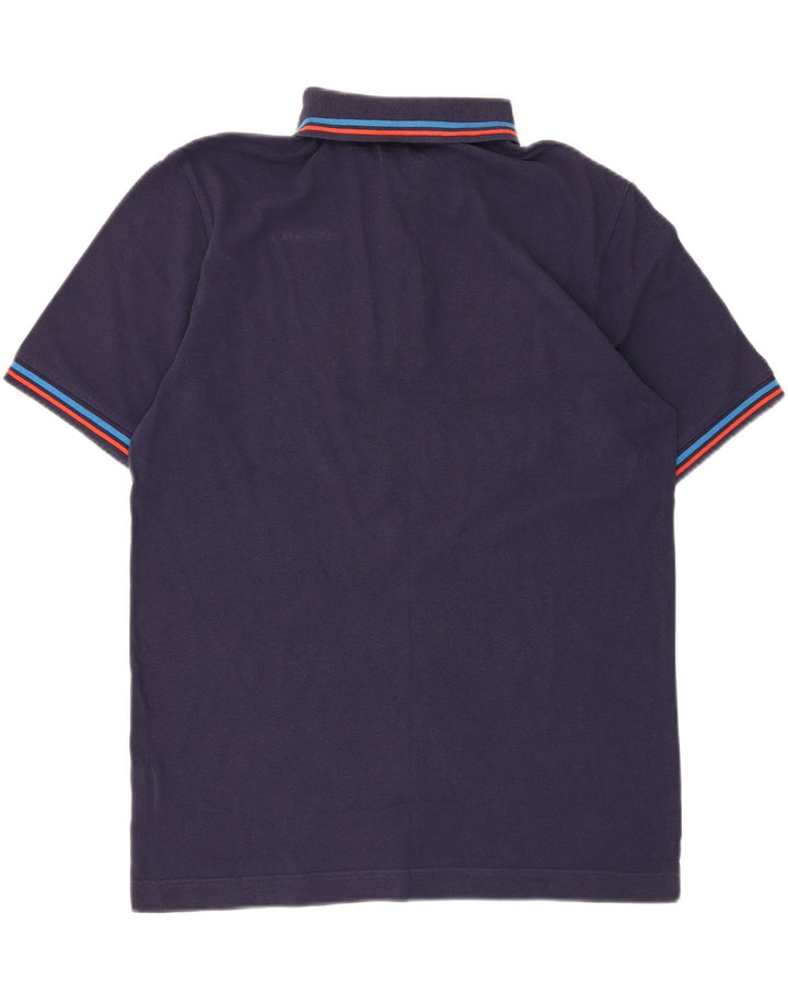 Kappa Polo Hombre Grande Azul Marino Algodón