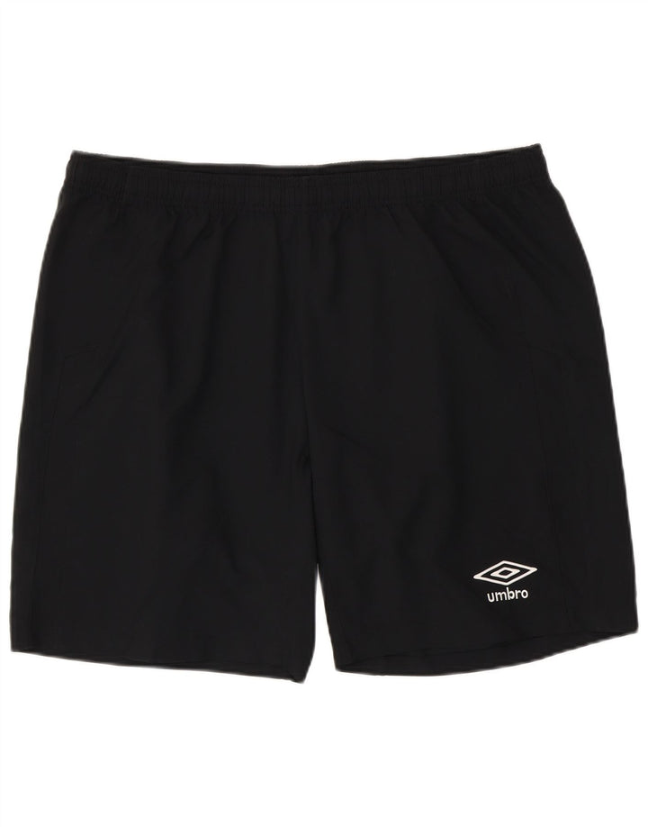 UMBRO Pantalones cortos deportivos para hombre 2XL Negro