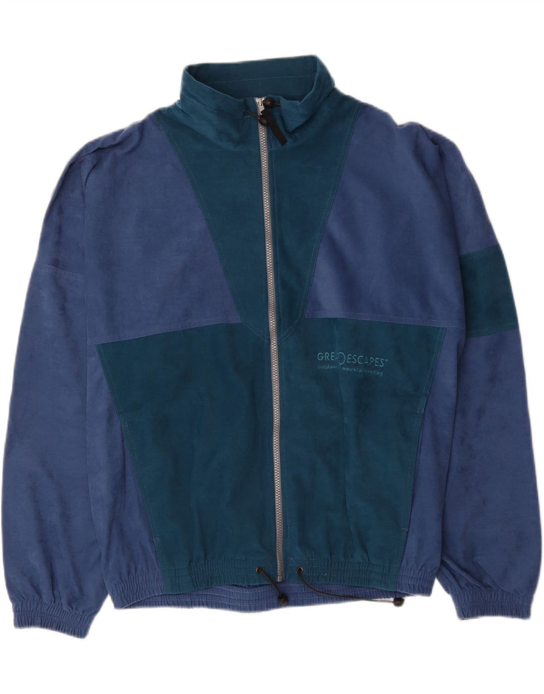 Great Escapes Chaqueta de chándal para hombre IT 52 Large Blue Colourblock
