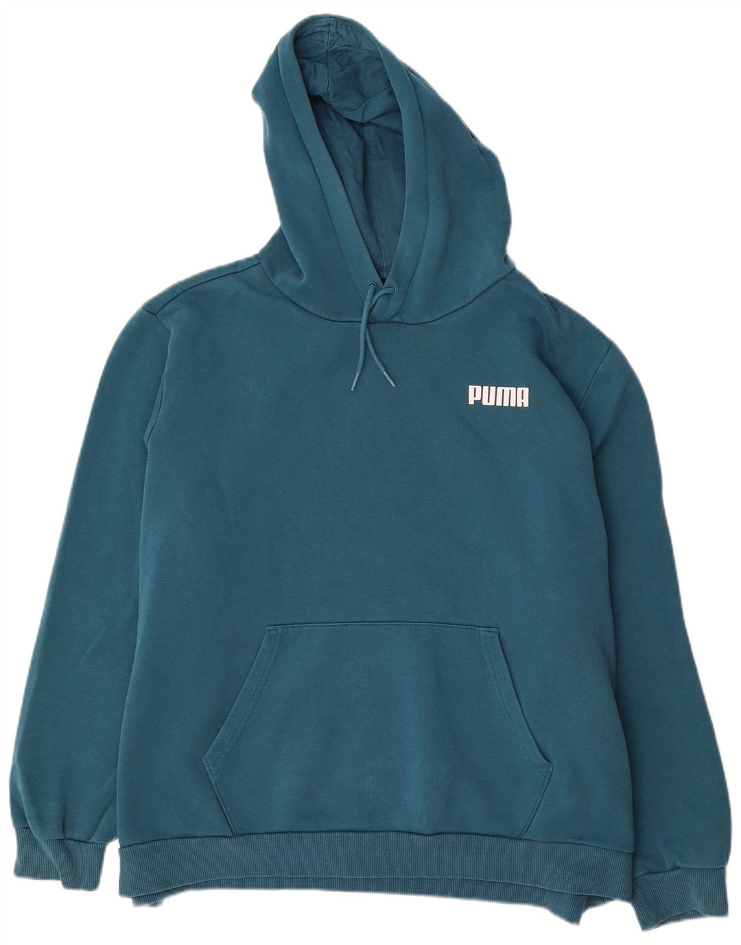 PUMA Jersey con capucha para hombre 2XL Poliéster azul