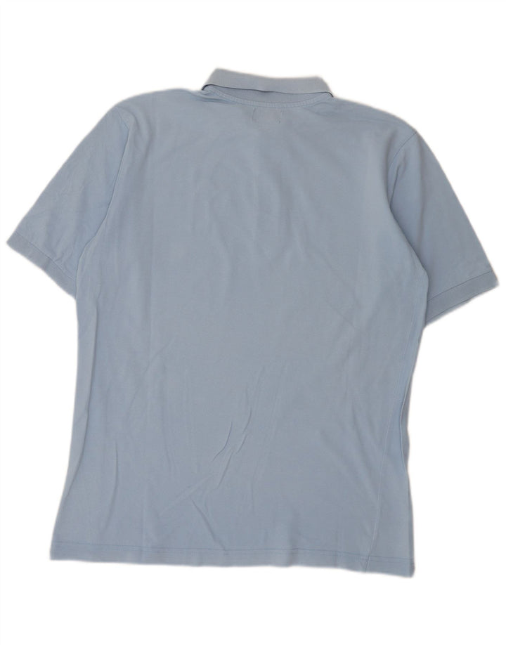 KAPPA Polo Hombre Algodón Azul Medio