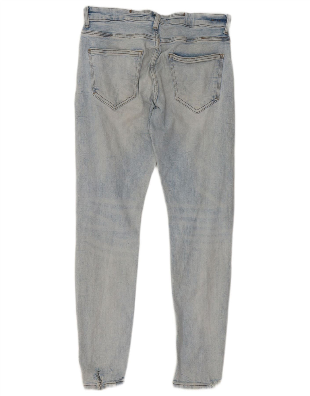 Zara Jeans ajustados desgastados para hombre EU 40 Medium W31 L29 Azul
