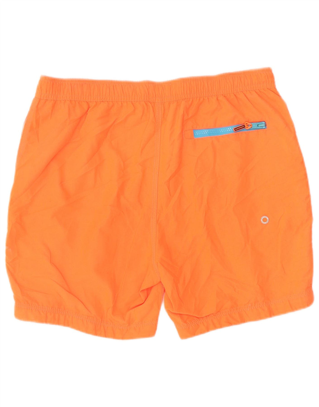 Superdry Shorts De Baño Gráfico Para Hombre XL Poliéster Naranja