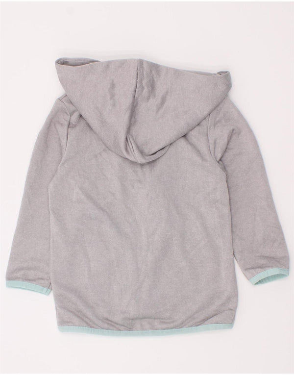 Champion Sudadera con capucha y cremallera para bebés de 18 a 24 meses, color gris