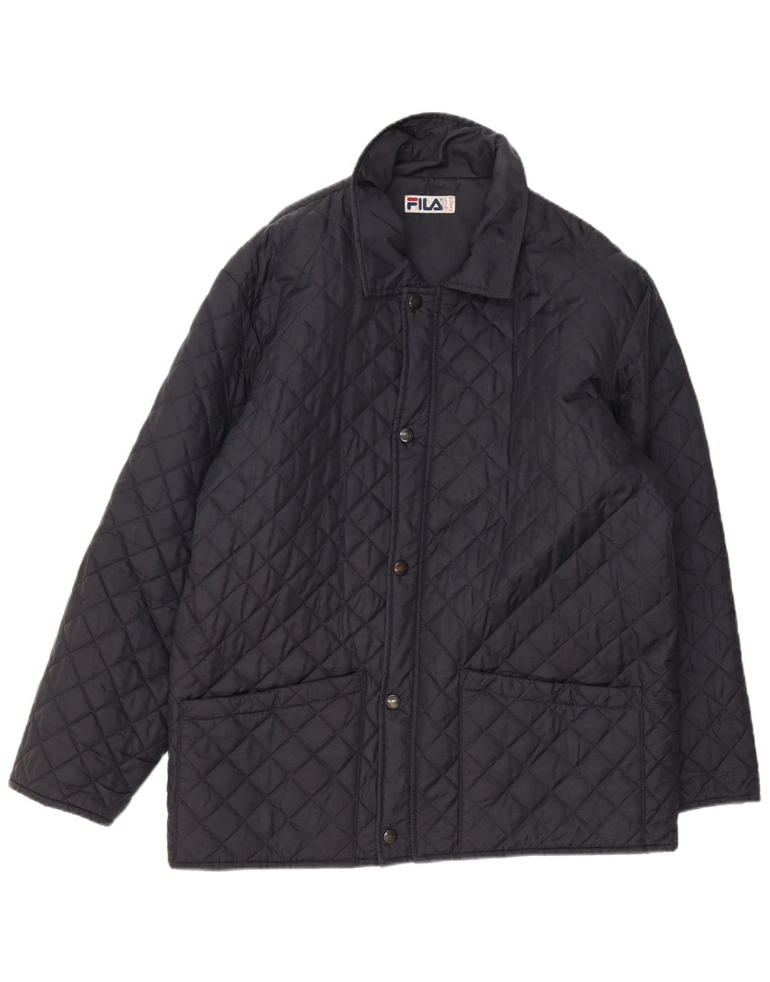 Fila Chaqueta acolchada para hombre IT 50 Medium Azul marino Poliamida