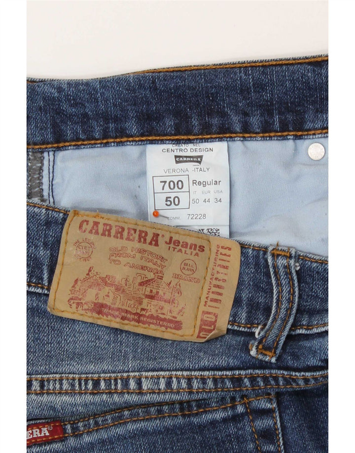 Vaqueros Carrera Mujer 700 Regular Rectos W34 L32 Algodón Azul