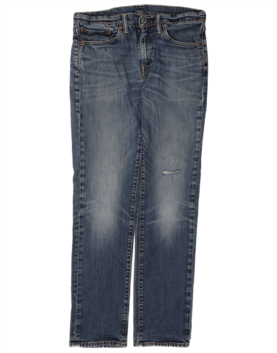 Levi's Hombre 511 Vaqueros Slim Desgastados W32 L32 Algodón Azul