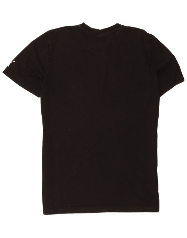 Camiseta Puma Graphic Top Medium Black Colorblock para hombre