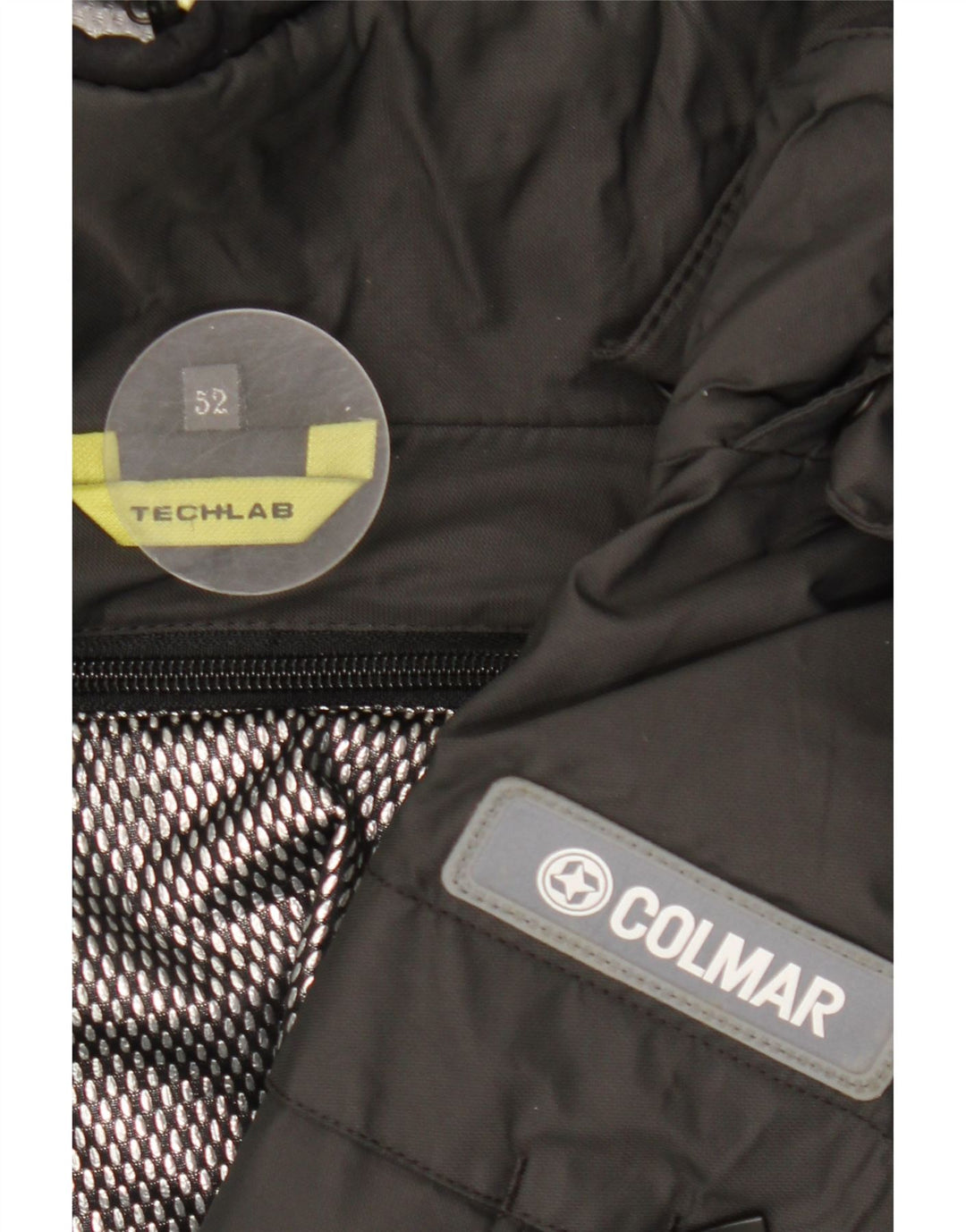 Colmar Chaqueta de esquí con capucha para hombre IT 52 Large Black Colourblock