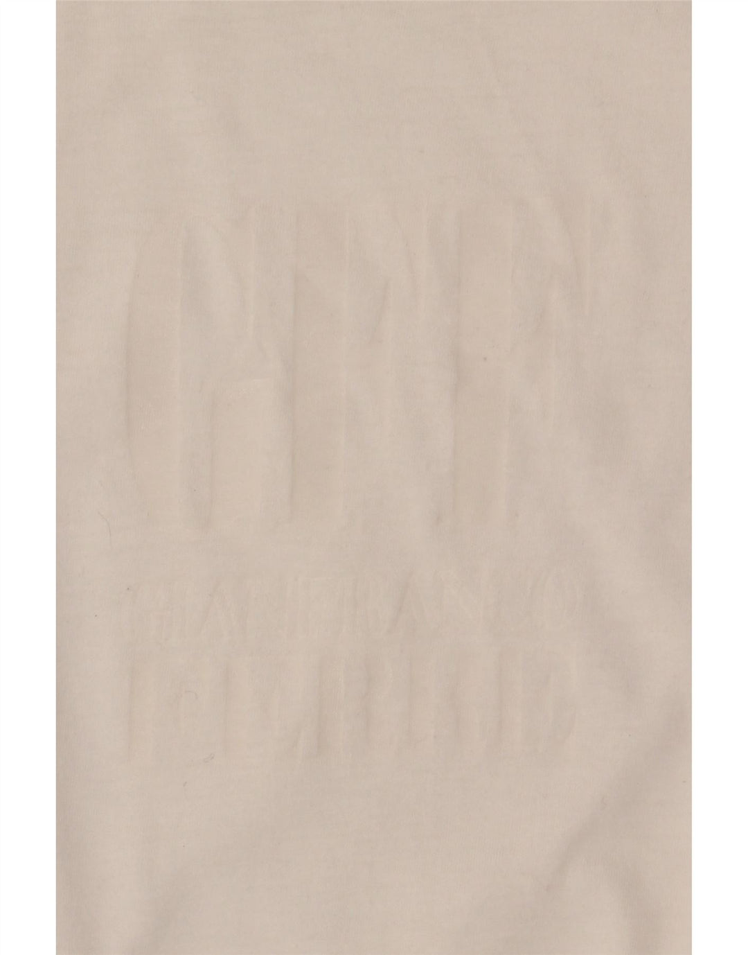 Gianfranco Ferre Camiseta gráfica para hombre Top Algodón blanco mediano