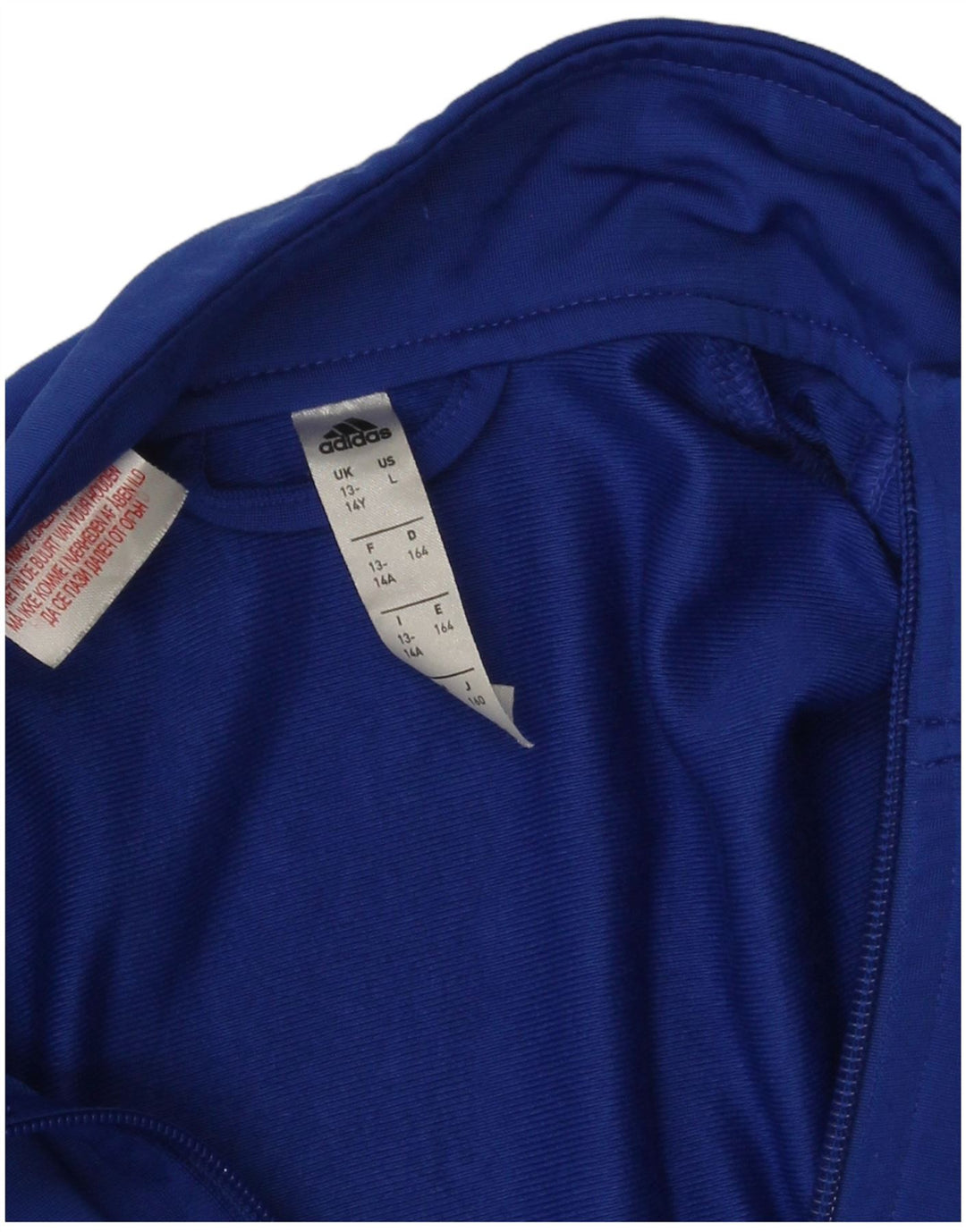 Adidas Chaqueta Chándal Niño 13-14 Años Azul Poliéster