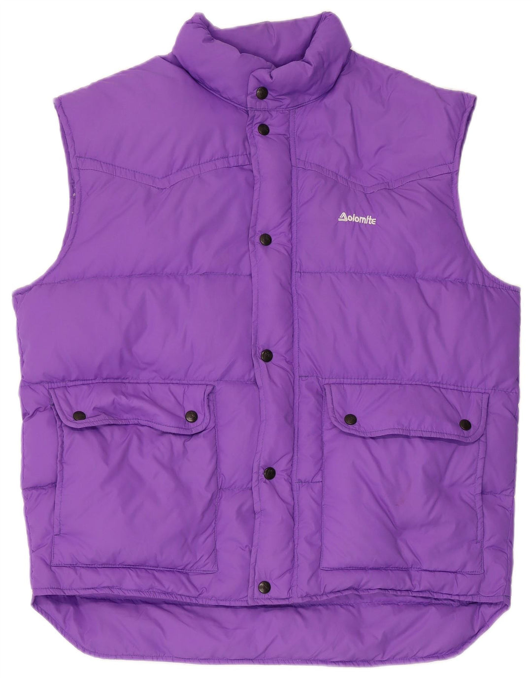 Dolomite Chaleco acolchado para mujer UK 46 Large Púrpura