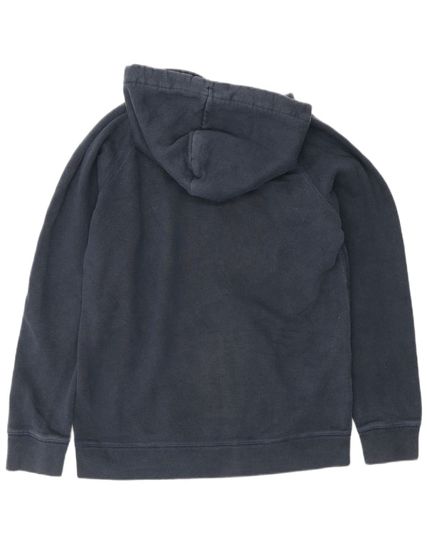 Jack Wills Sudadera con capucha gráfica para mujer UK 12 Medium Azul marino Algodón