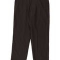 Marks & Spencer Pantalón chino recto para hombre W34 L29 Poliéster negro